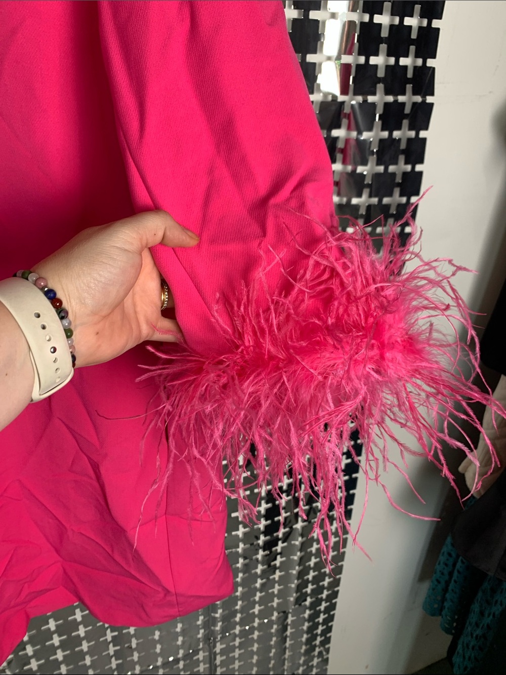Tuckernuck Vibrant Pink Shift Dress - Picture 4 of 5
